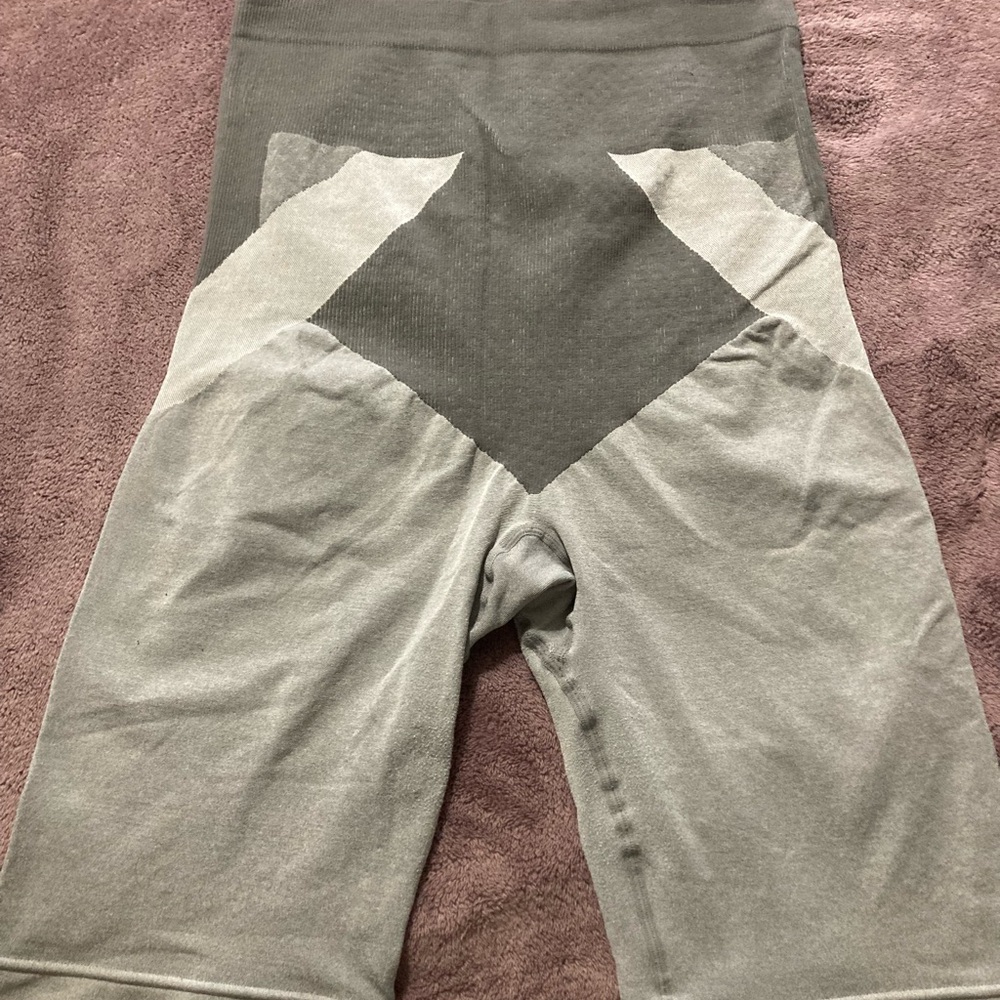 Gray and Dark Gray Leggings